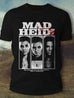 Heidis Evolution – Schwarz/Weißes T-Shirt