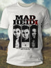 Heidis Evolution – Weiß/Schwarzes T-Shirt