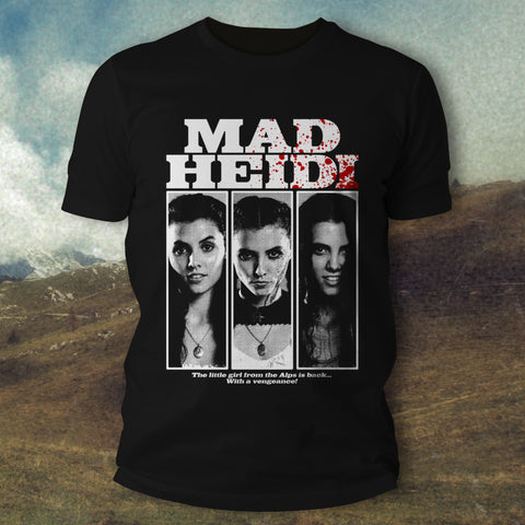 Heidi's Evolution  – Black/White T-Shirt