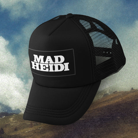 Gorra Trucker Mad Heidi (negro)