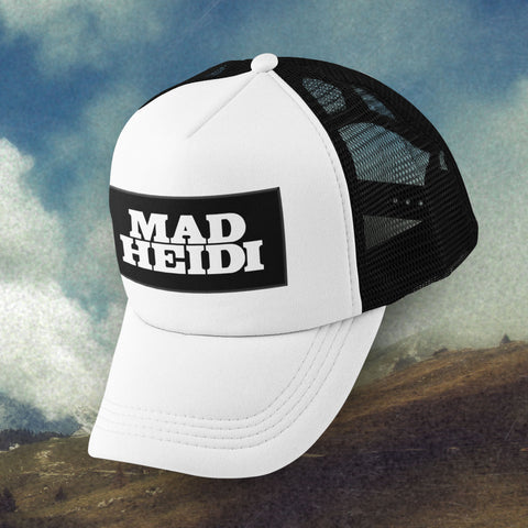 Gorra Trucker Mad Heidi (blanco)